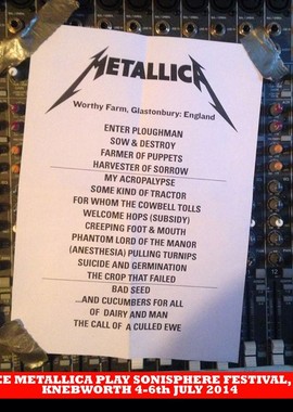 Metallica - Glastonbury Festival
