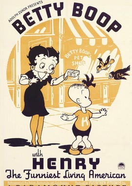 Betty Boop with Henry the Funniest Living American
