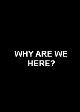 Зачем мы здесь?
